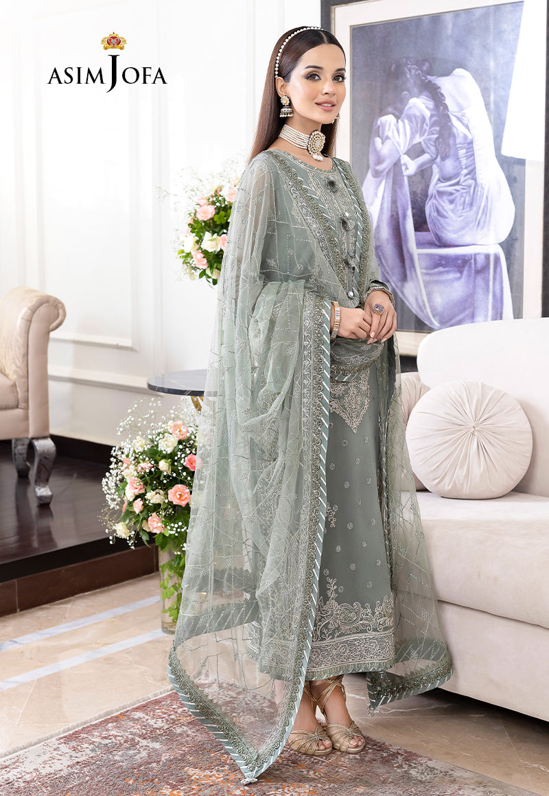 Asim Jofa Chiffon Fancy