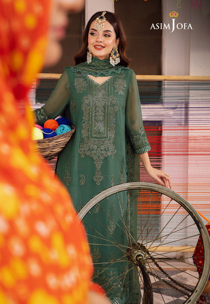 Asim Jofa Organza Fancy