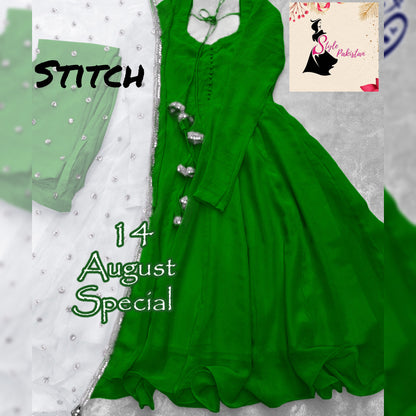 Stitch Azaadi Chiffon Fancy