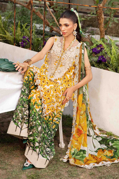 M Print Lawn Fancy