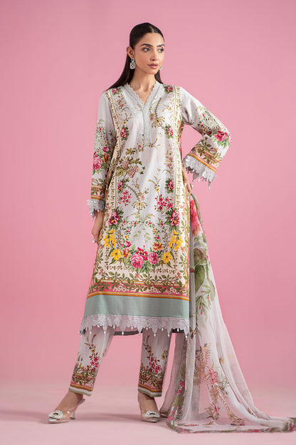 M Print Lawn Fancy
