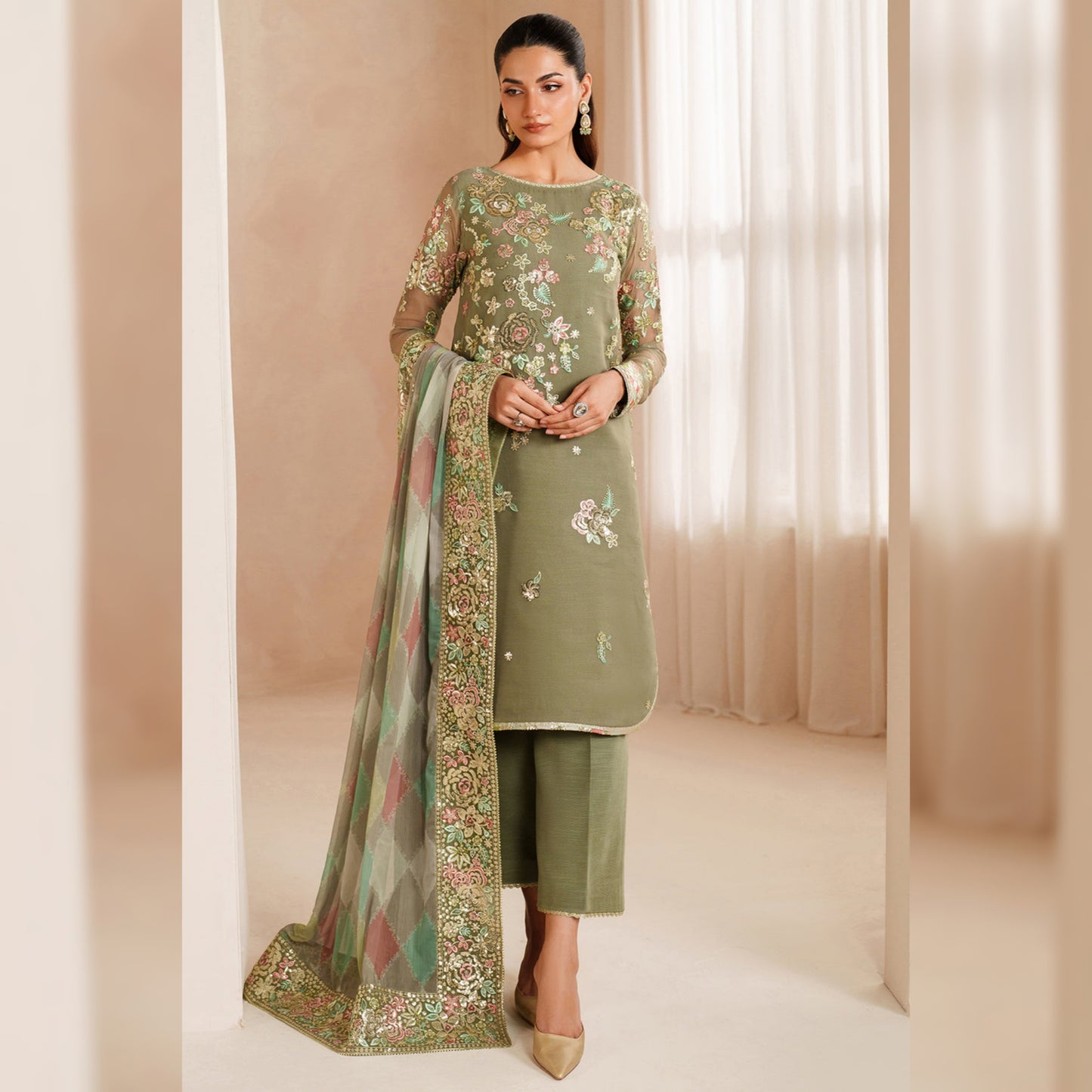 Farasha Chiffon Fancy