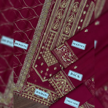 Asim Jofa Chiffon Fancy