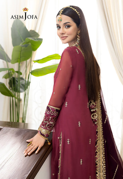 Asim Jofa Chiffon Fancy