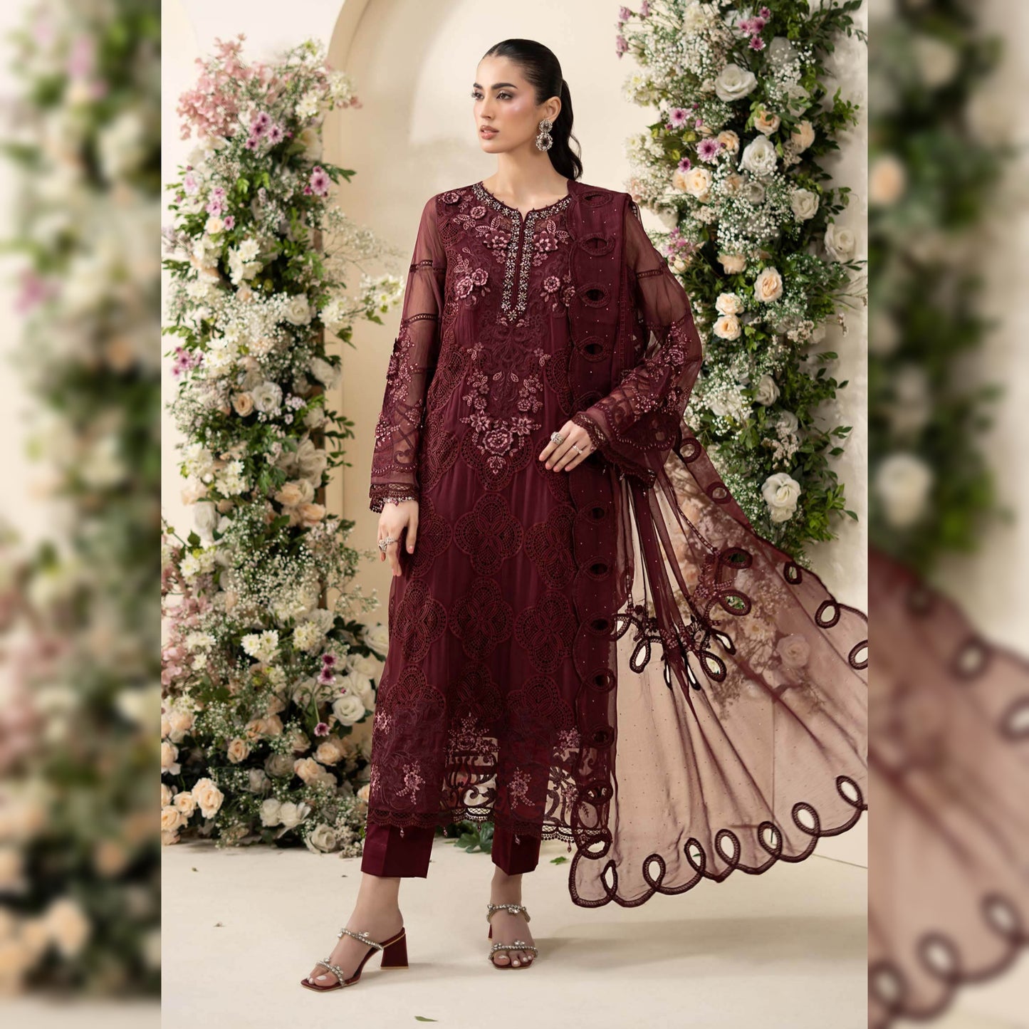 Maria B Chiffon Fancy