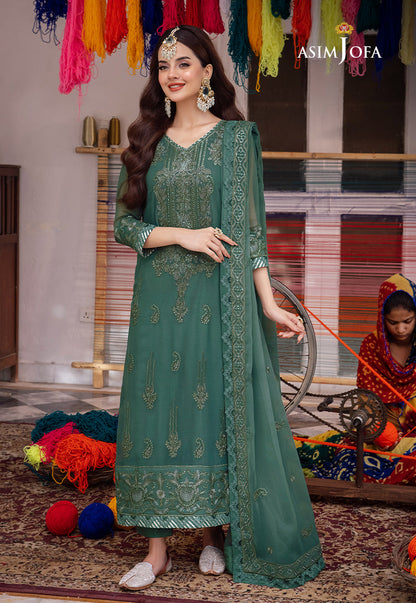 Asim Jofa Organza Fancy