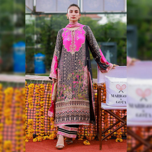 Ansab Jahangir Lawn Fancy