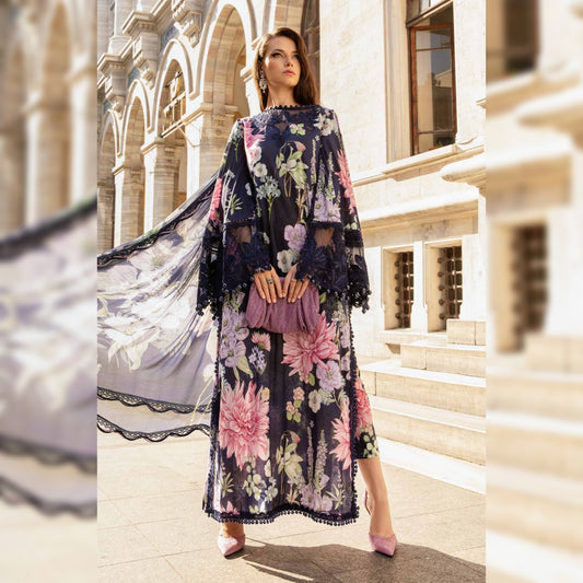 M Print Lawn Fancy