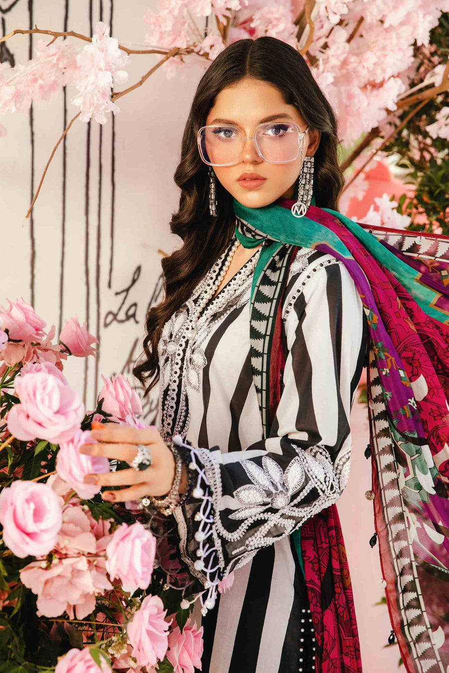 M Print Lawn Fancy