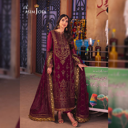 Asim Jofa Chiffon Fancy