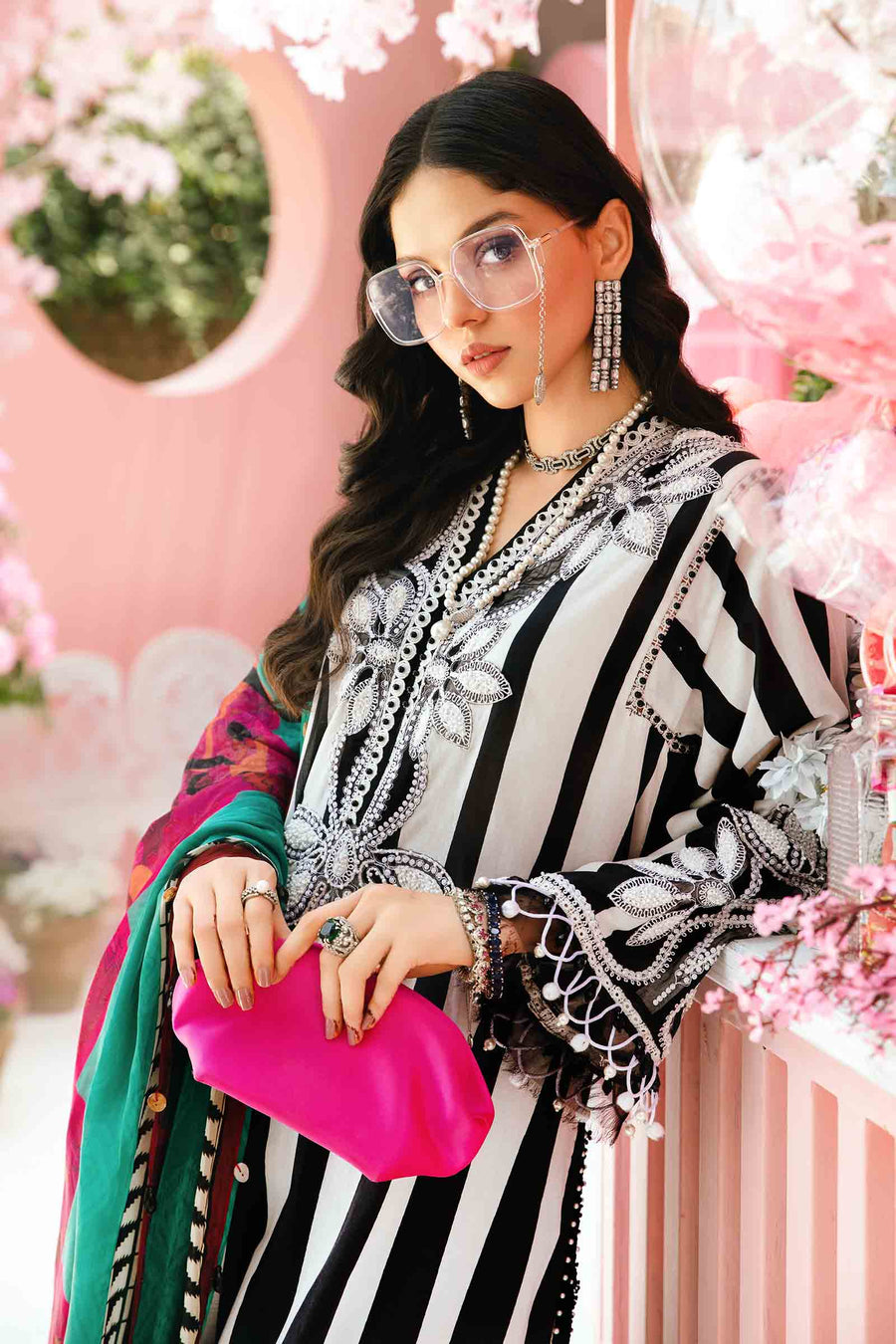 M Print Lawn Fancy