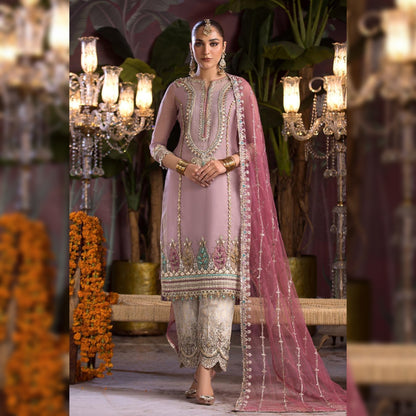 Khuda Baksh Organza Fancy