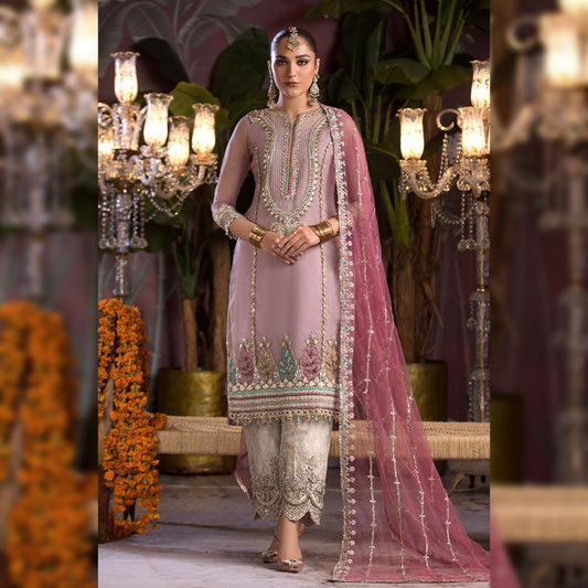 Khuda Baksh Organza Fancy