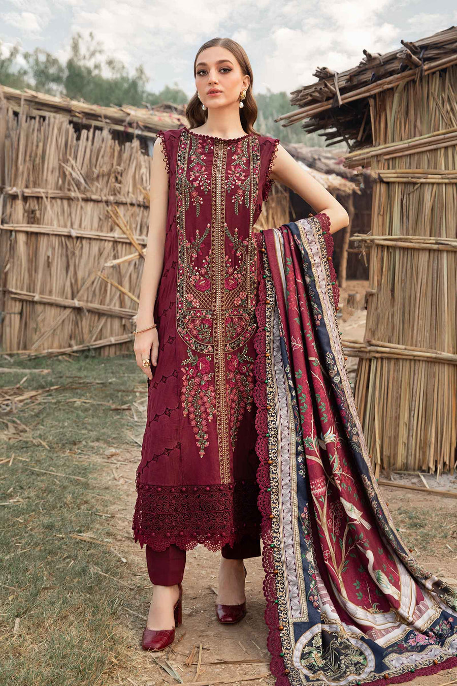 Maria B Lawn Fancy