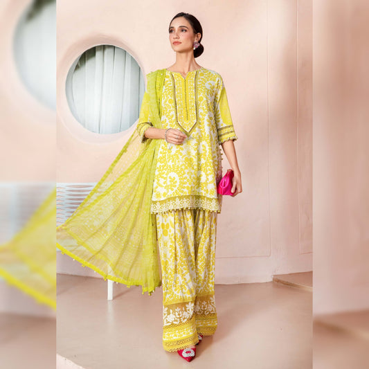 M Print Lawn Fancy