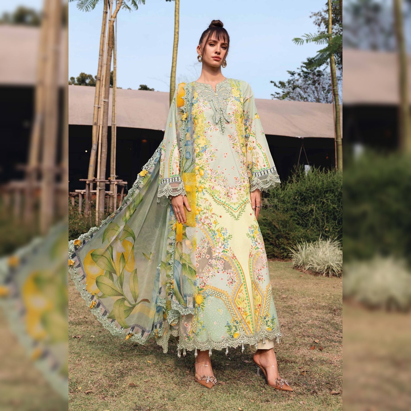 Maria B Lawn Fancy
