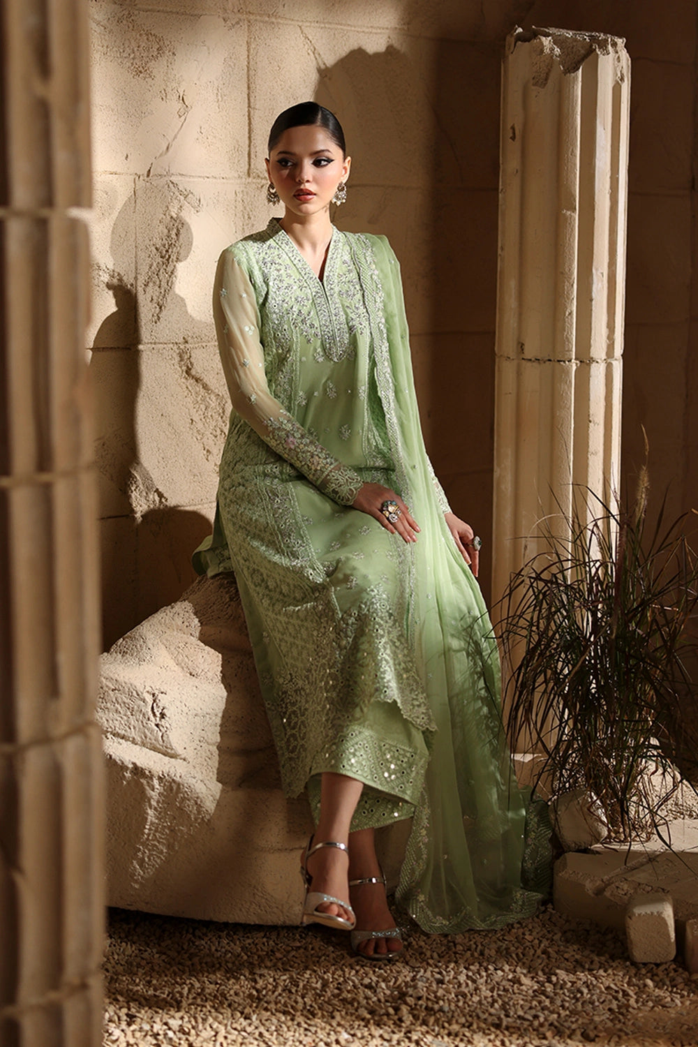 Azure Chiffon Fancy