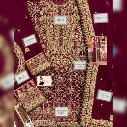 Asim Jofa Chiffon Fancy