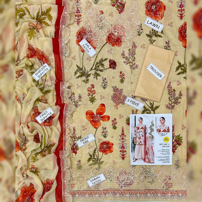 M Print Lawn Fancy