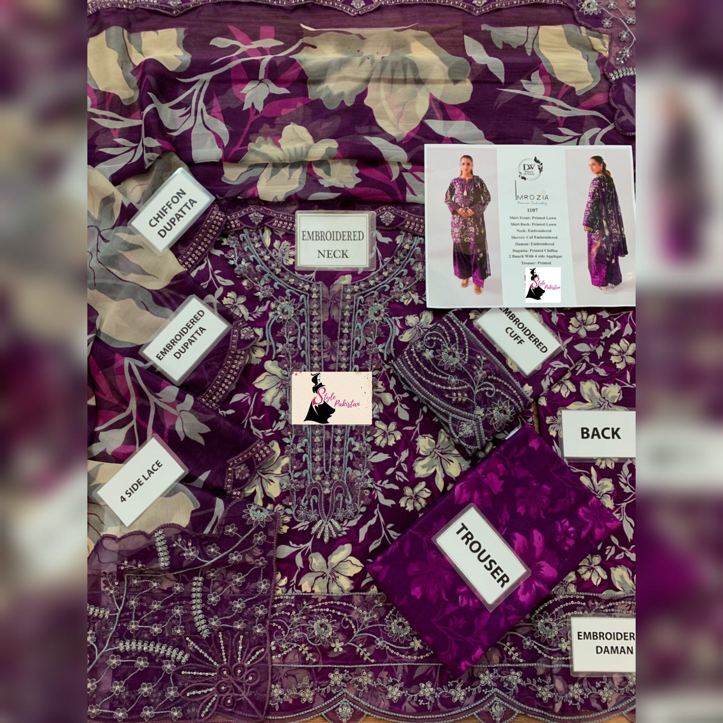 Imrozia Lawn Fancy