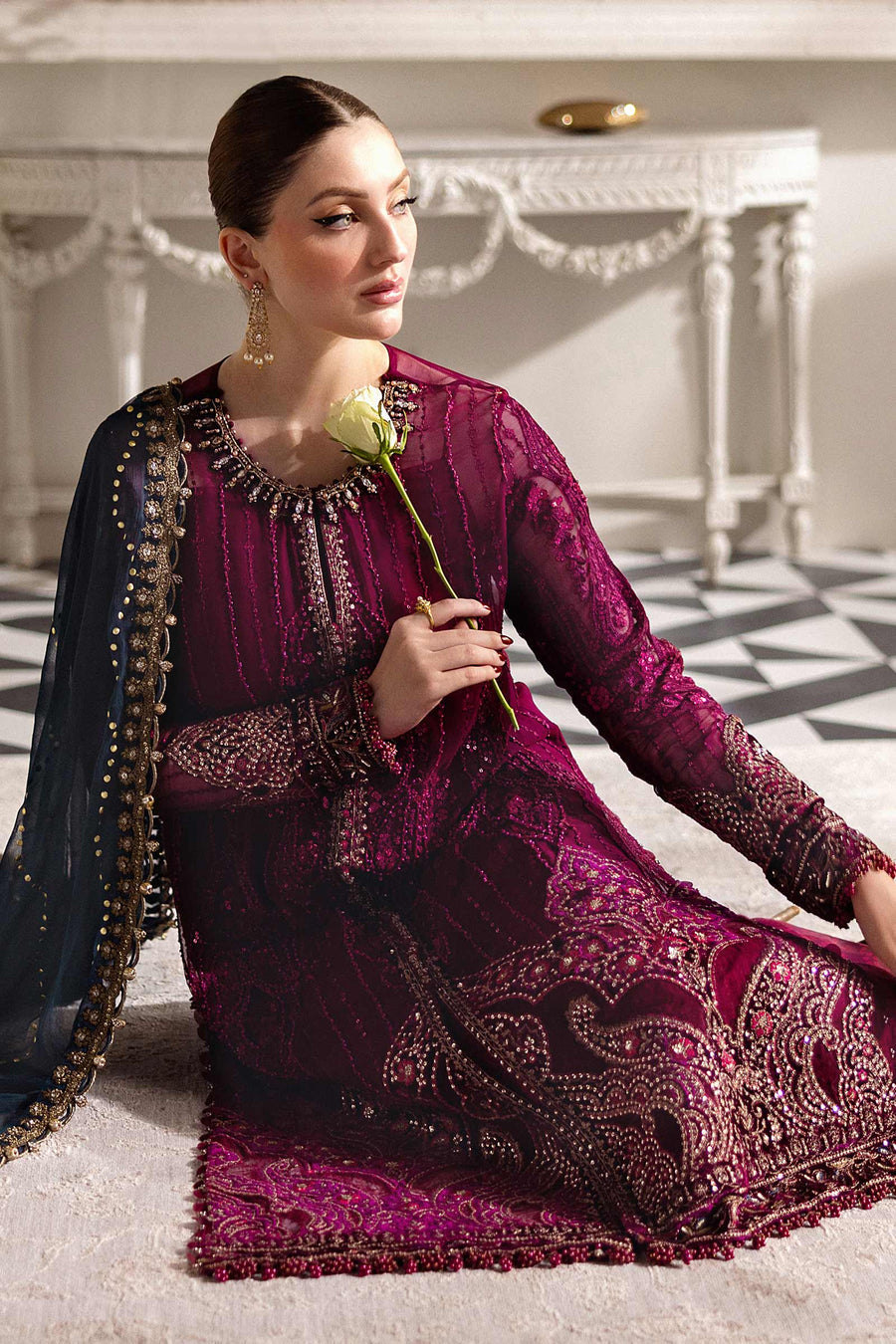 Maria B Chiffon Fancy