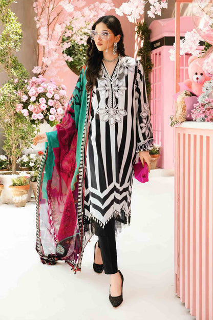 M Print Lawn Fancy