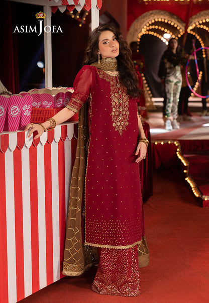 Asim Jofa Chiffon Fancy