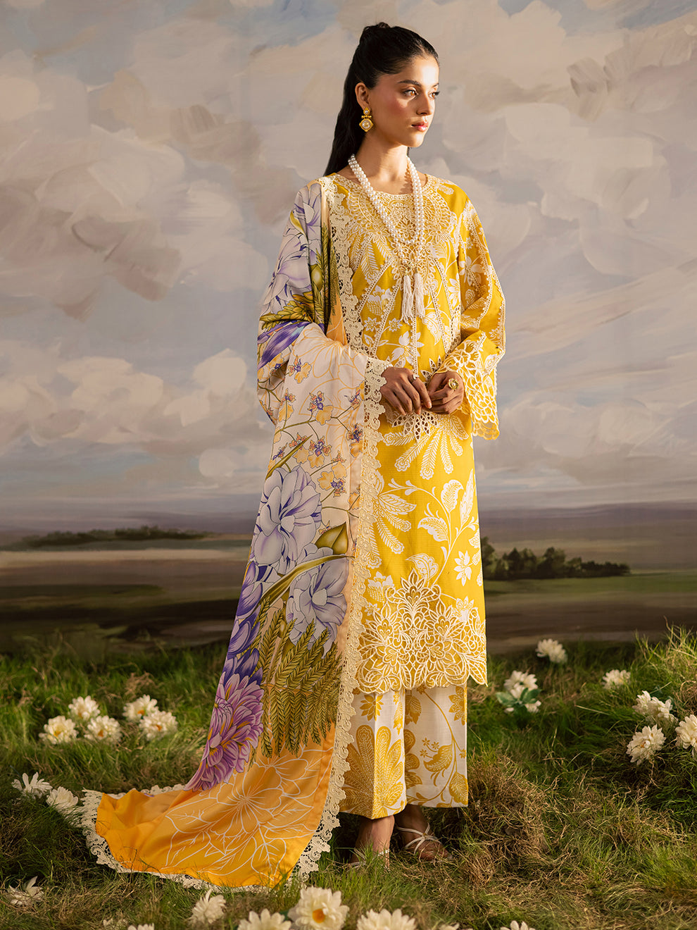 Mahnur Lawn Fancy
