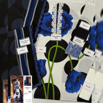 M Print Lawn Fancy