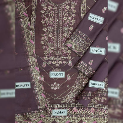 Asim Jofa Chiffon Fancy