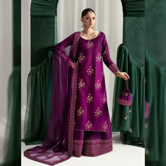 Zaib Raw Silk Fancy