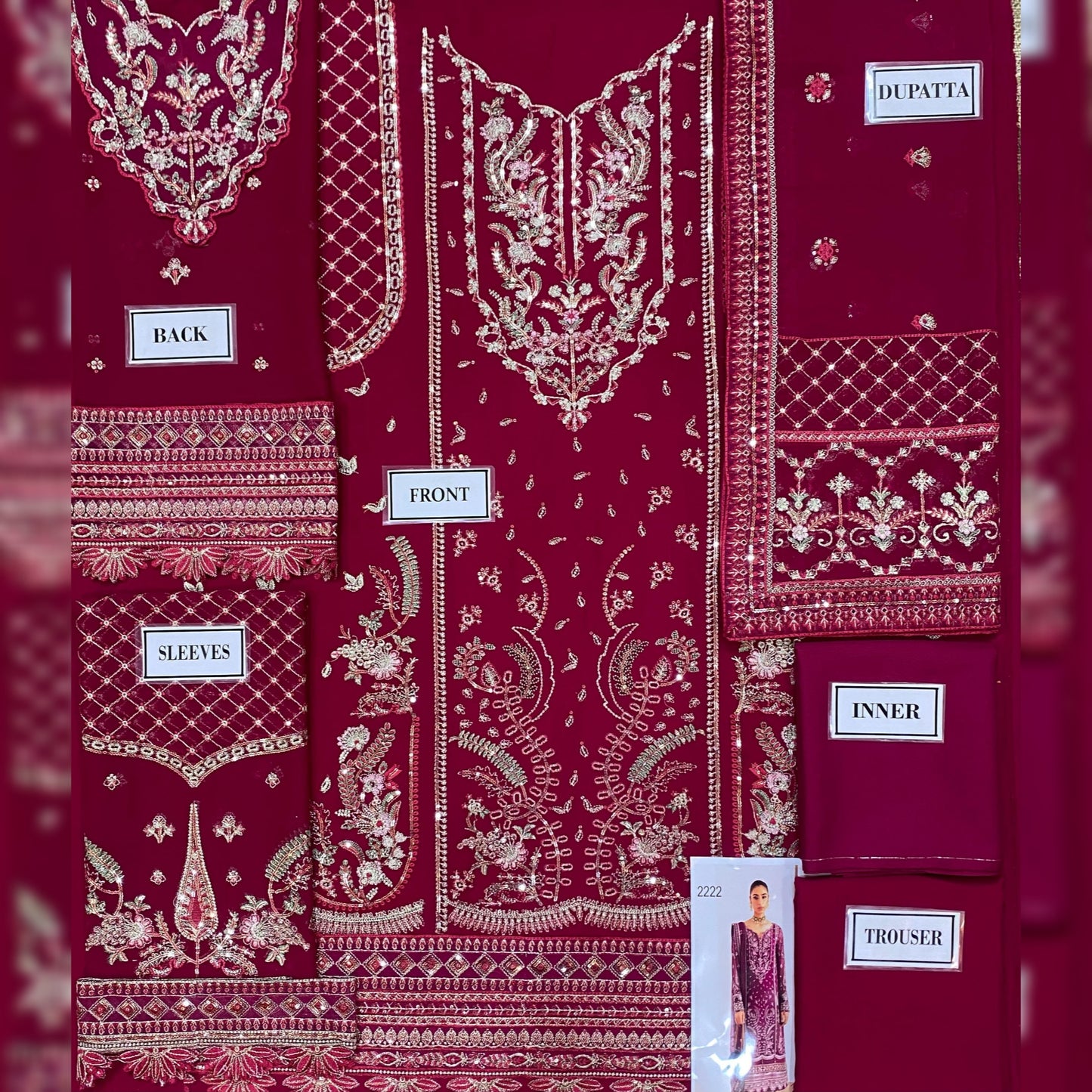 Gulaal Chiffon Fancy