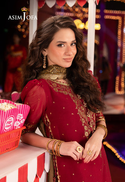 Asim Jofa Chiffon Fancy