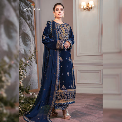 Asim Jofa Velvet Fancy