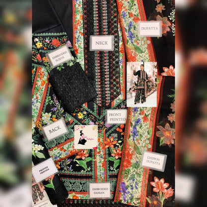 M Print Lawn Fancy