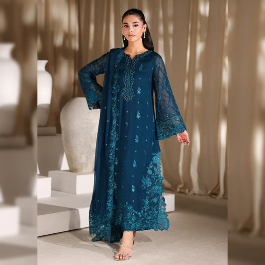 Azure Chiffon Fancy