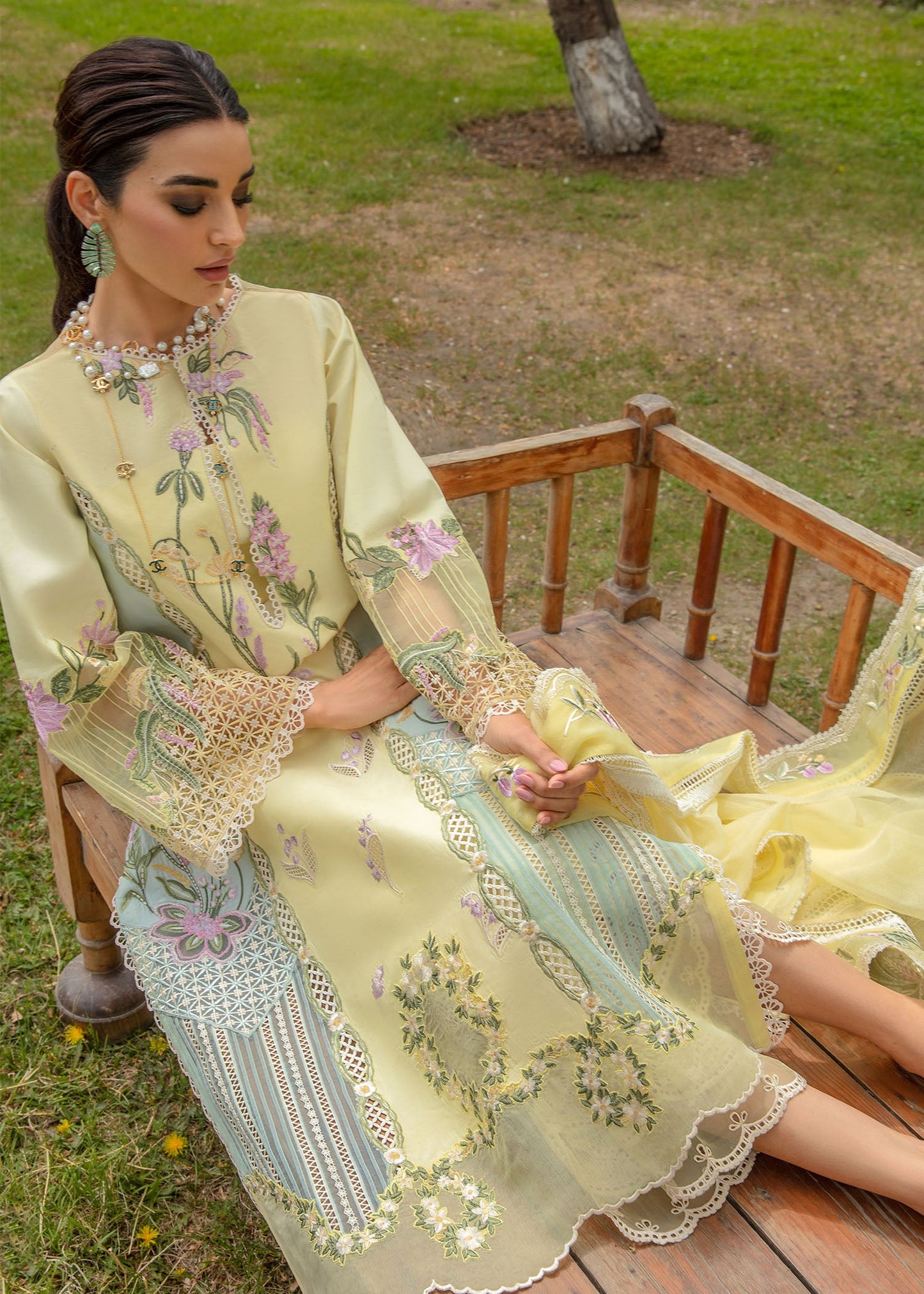 Crimson Lawn Fancy
