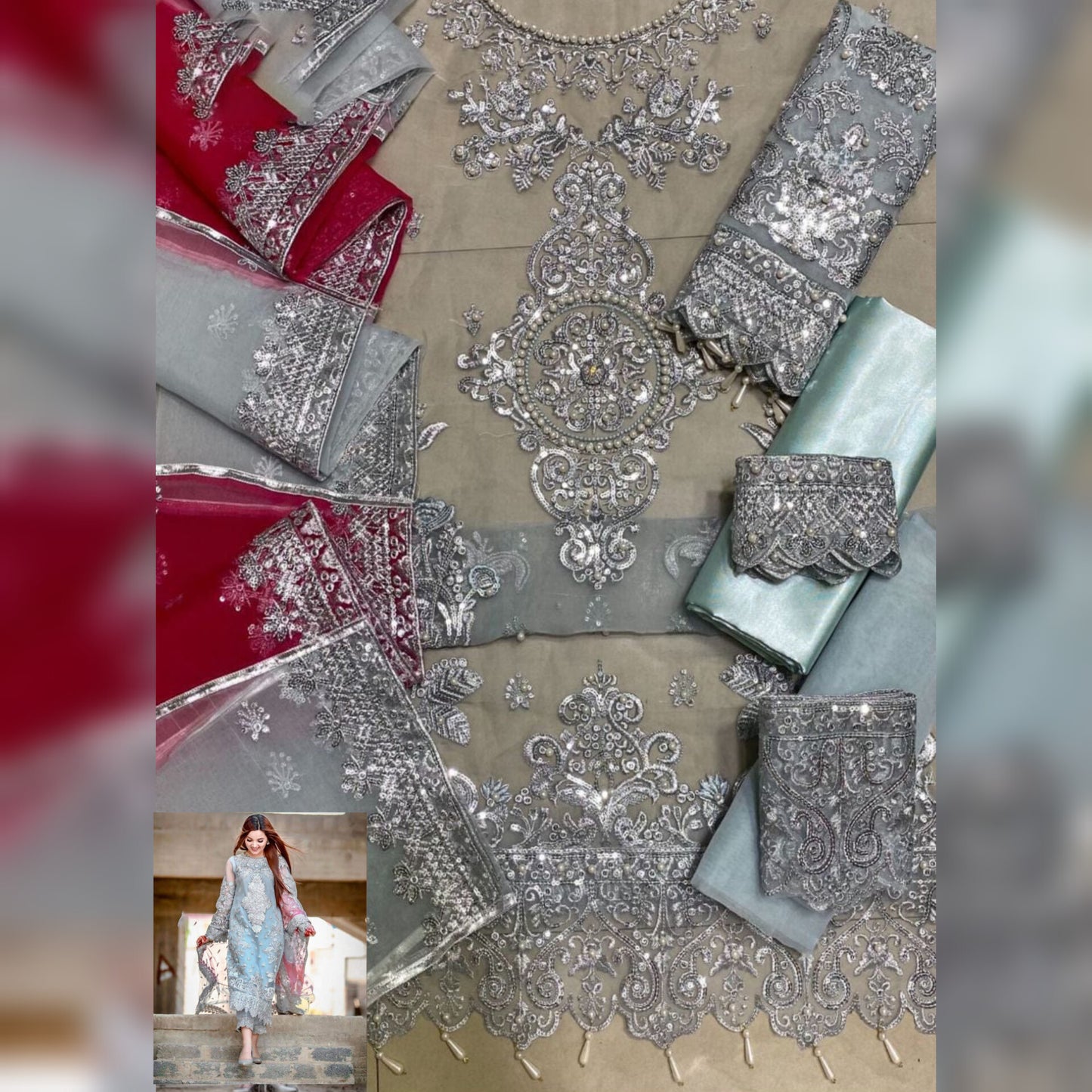 Laam Organza Fancy