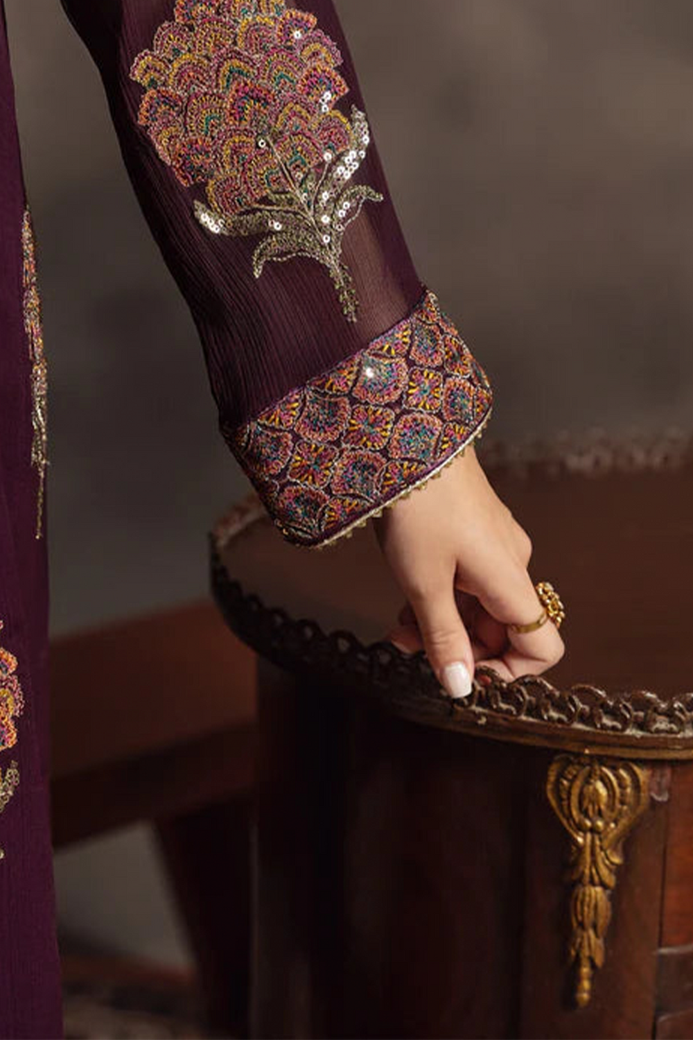 Meeral Chiffon Fancy