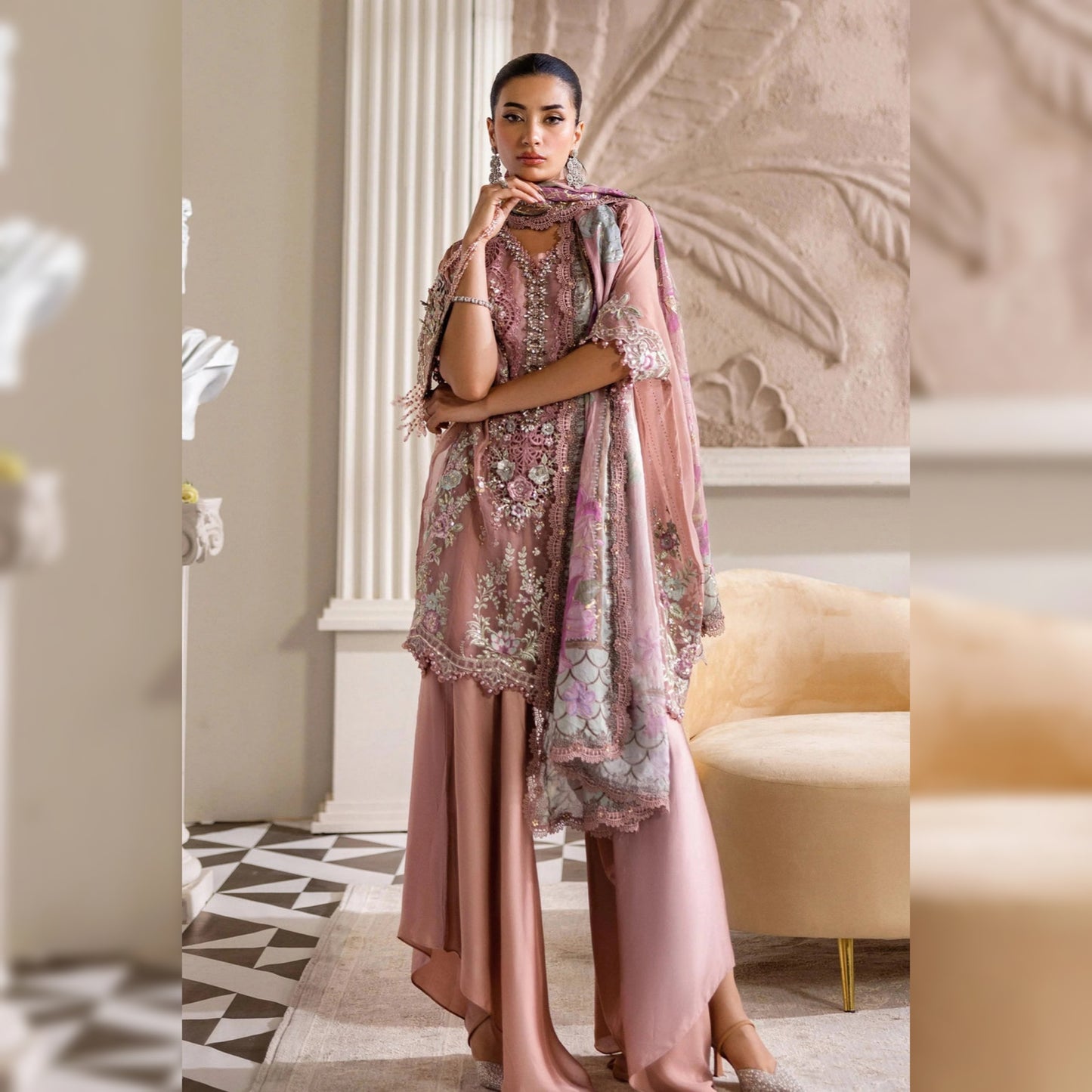 Maria B Chiffon Fancy