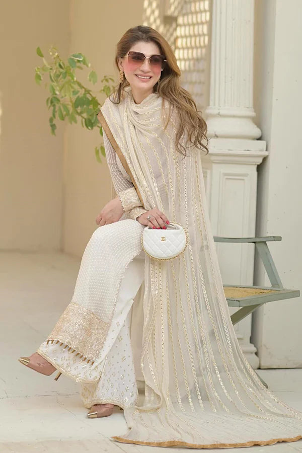 Erum Khan Chiffon Fancy