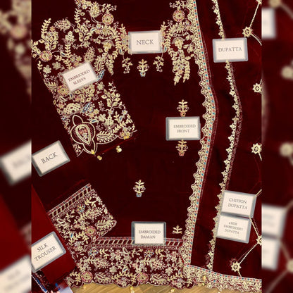 Emaan Adeel Velvet Fancy