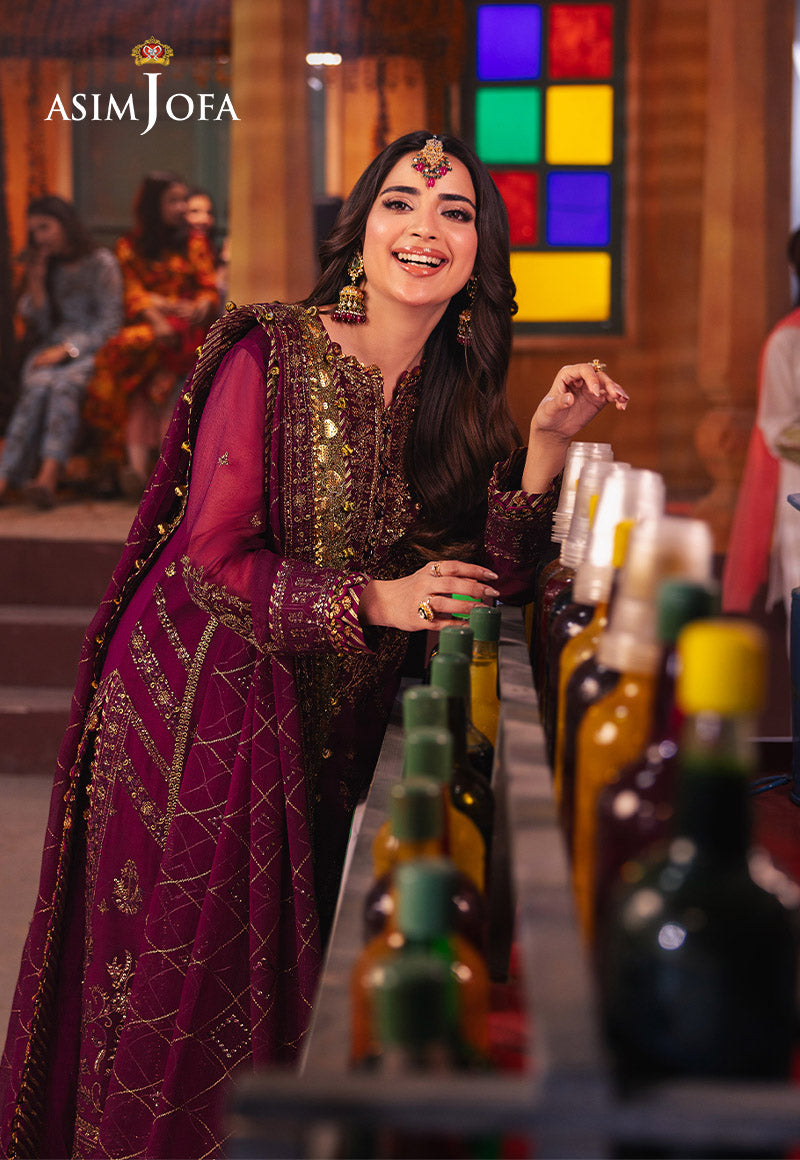 Asim Jofa Chiffon Fancy