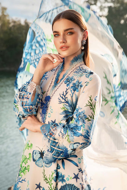 M Print Lawn Fancy