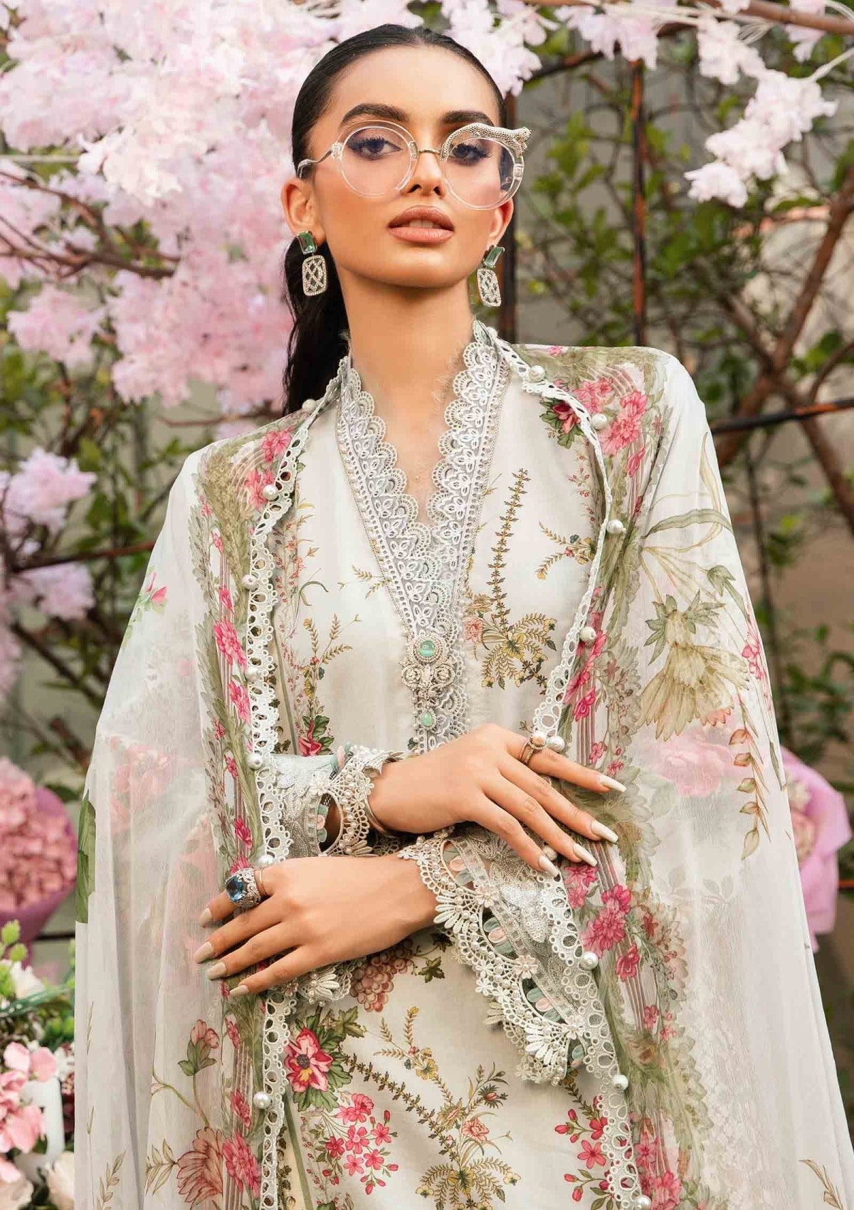 M Print Lawn Fancy