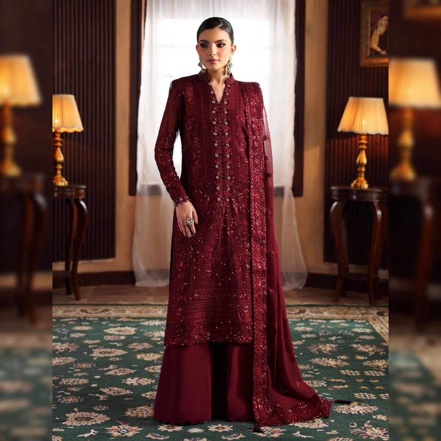 Gulaal Chiffon Fancy