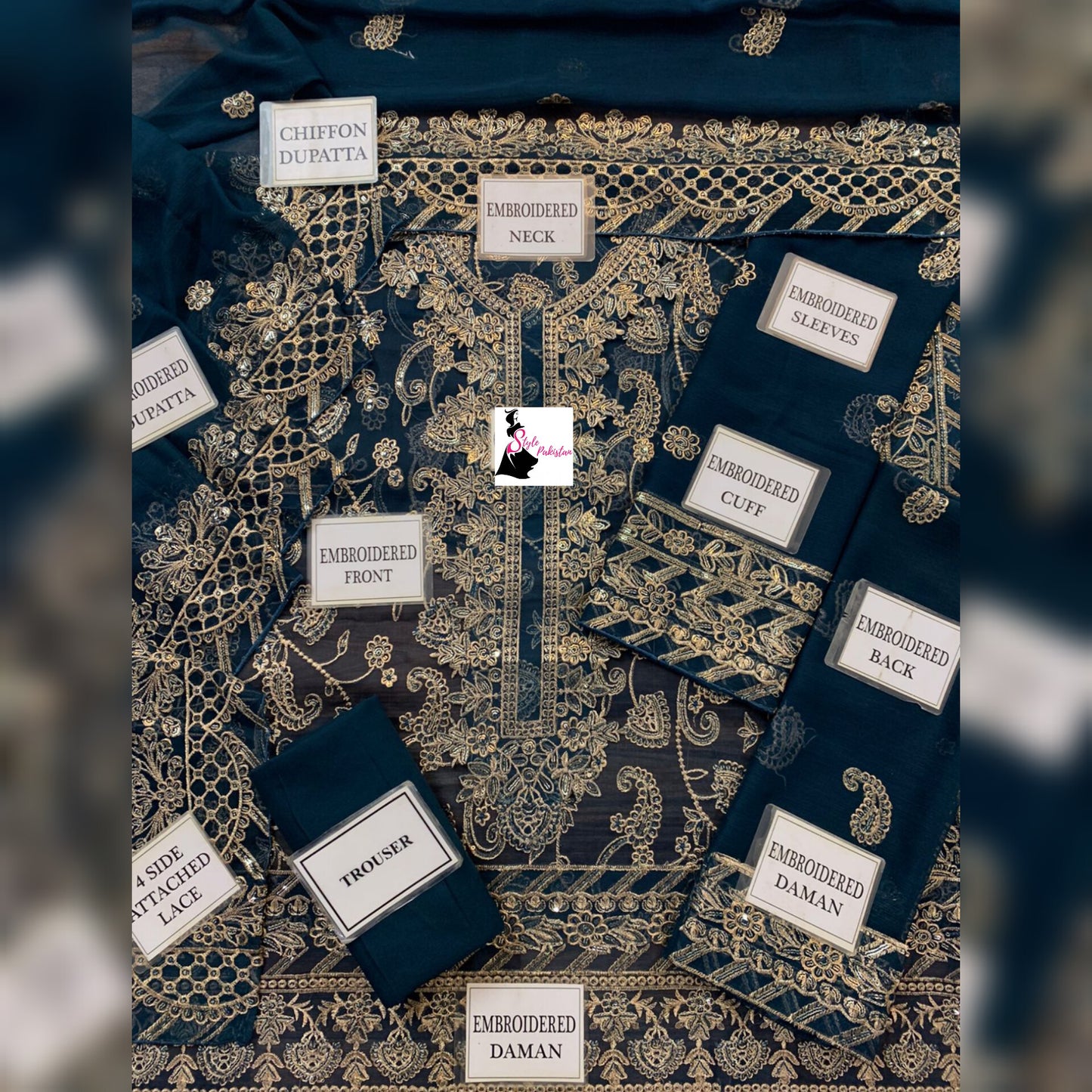 Asim Jofa Chiffon Fancy