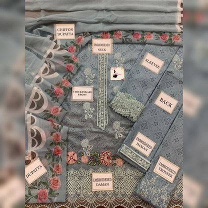 Saadia Asad Lawn Fancy