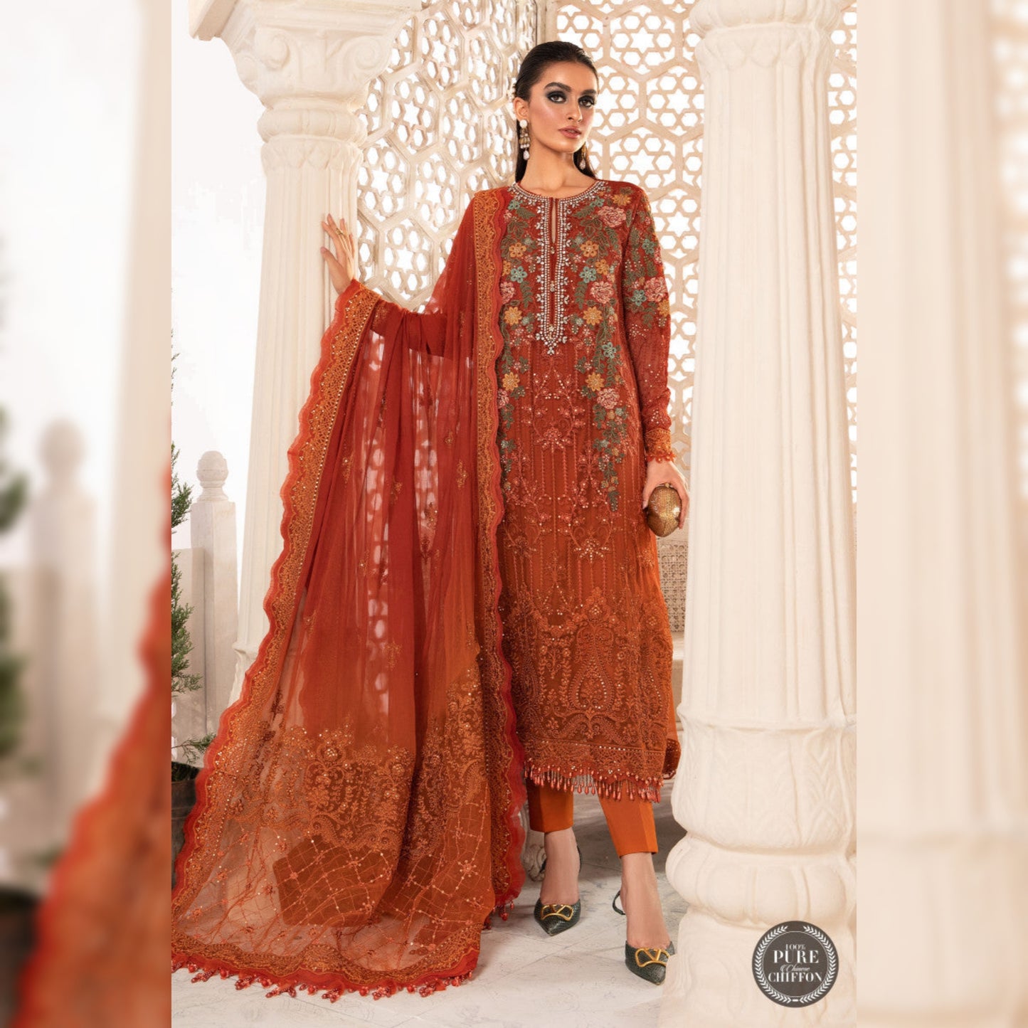 Maria B Chiffon Fancy