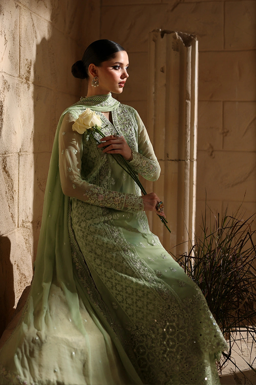 Azure Chiffon Fancy
